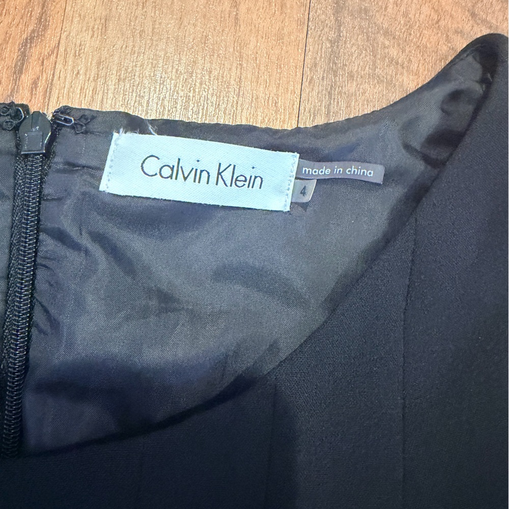 Calvin Klein Black Midi Dress - Picture 7 of 8